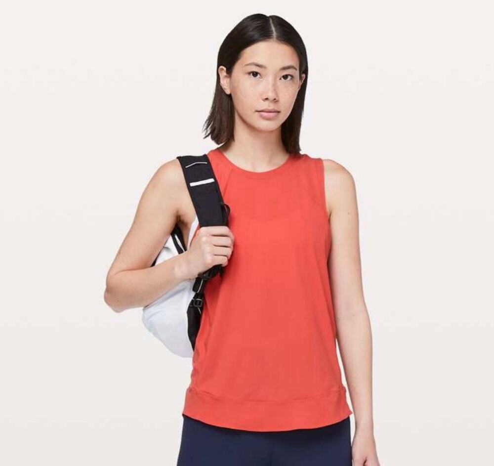 Lululemon Women’s Path To Enlightenment Tank
Aries Dark Orange Size 8